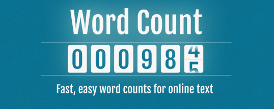 Word Count Marquee